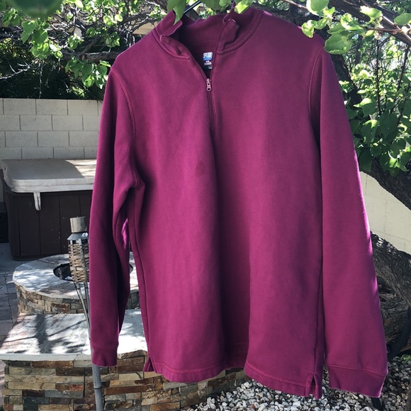 2 for $12 one 3/4 zip SJB Active sweatshirt and one Onque velour zip up hoodie - Picture 5 of 7